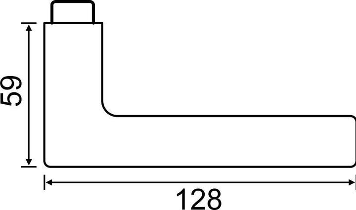 Actual product image FSB Handle sets 1005 ASL (Door handle)