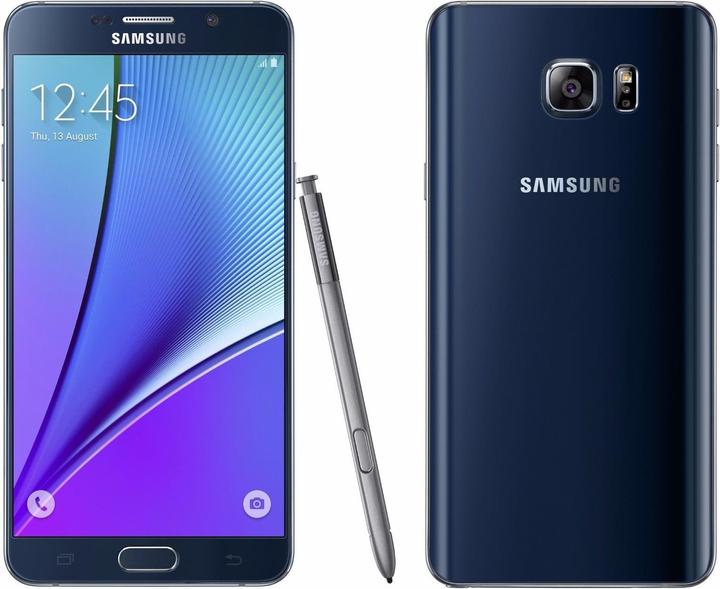 Produktbild Samsung Galaxy Note 5 (32 GB, Black Sapphire, 5.70", 4G)