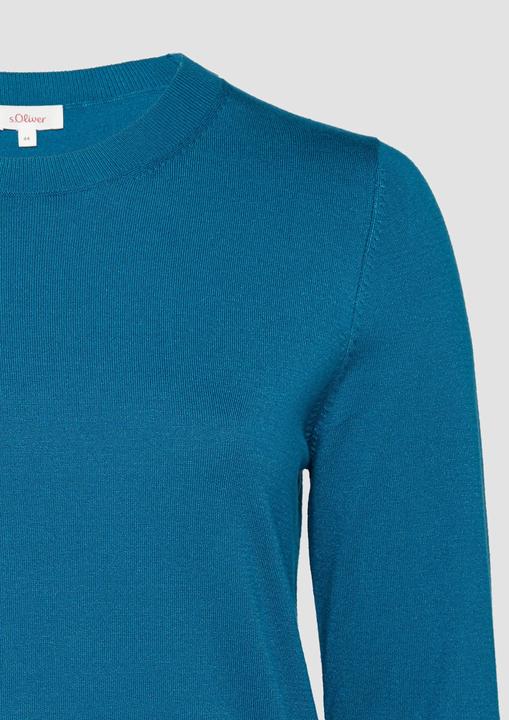 Produktbild S.Oliver Strickpullover Strickpullover aus Viskosemix (52)