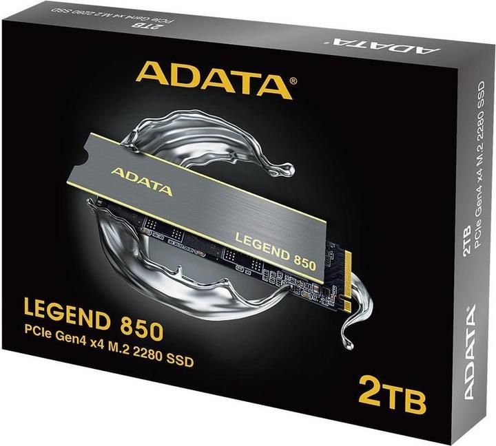 Actual product image Adata SSD Legend 850 M.2 2280 NVMe 2000 GB (2000 GB, M.2 2280)