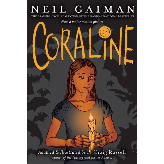 Coraline Graphic Novel, Belletristik von Neil Gaiman