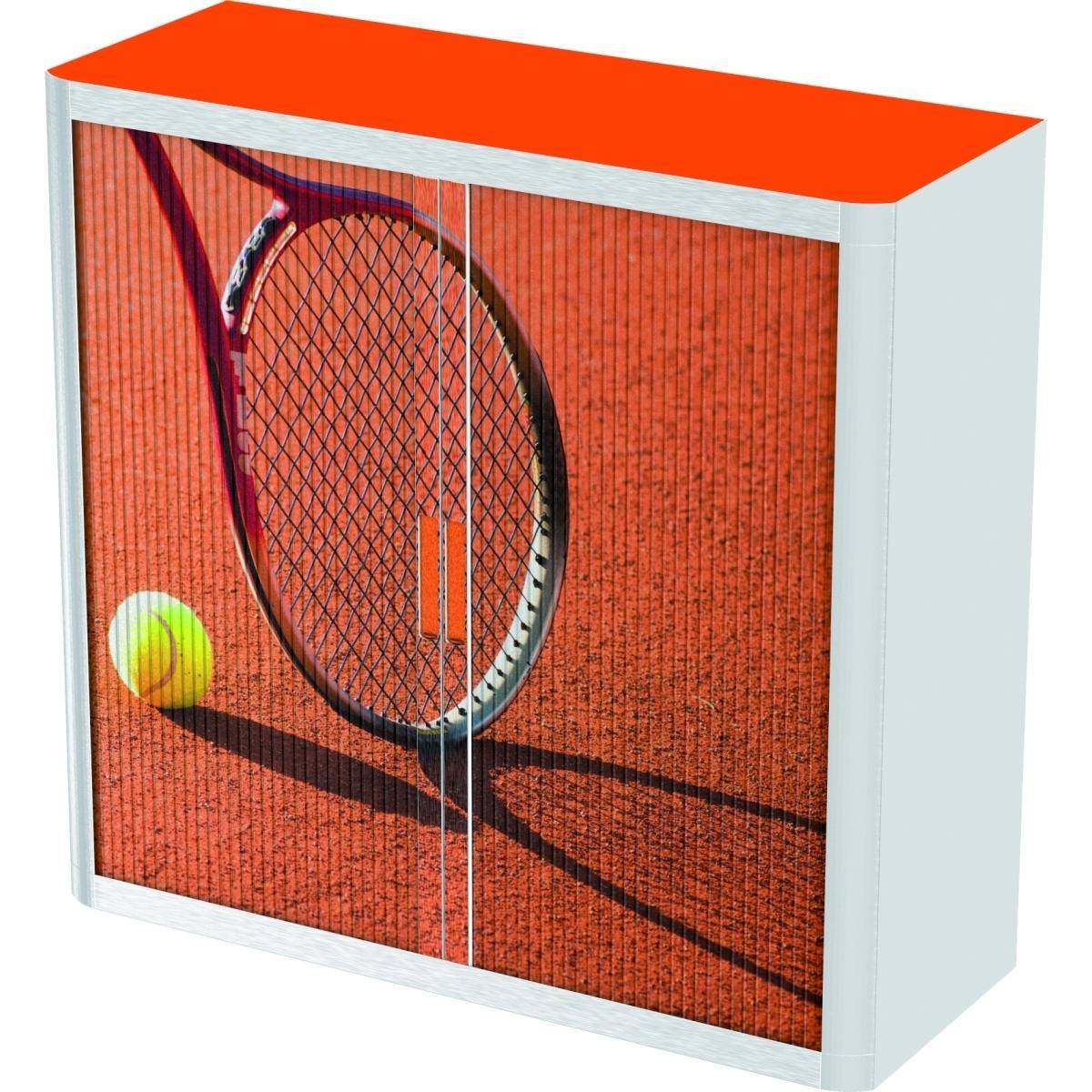 Thumbnail - Easy, Aktenschrank, Rollladenschrank easyoffice BxTxH 86x37,5x104cm Tennis