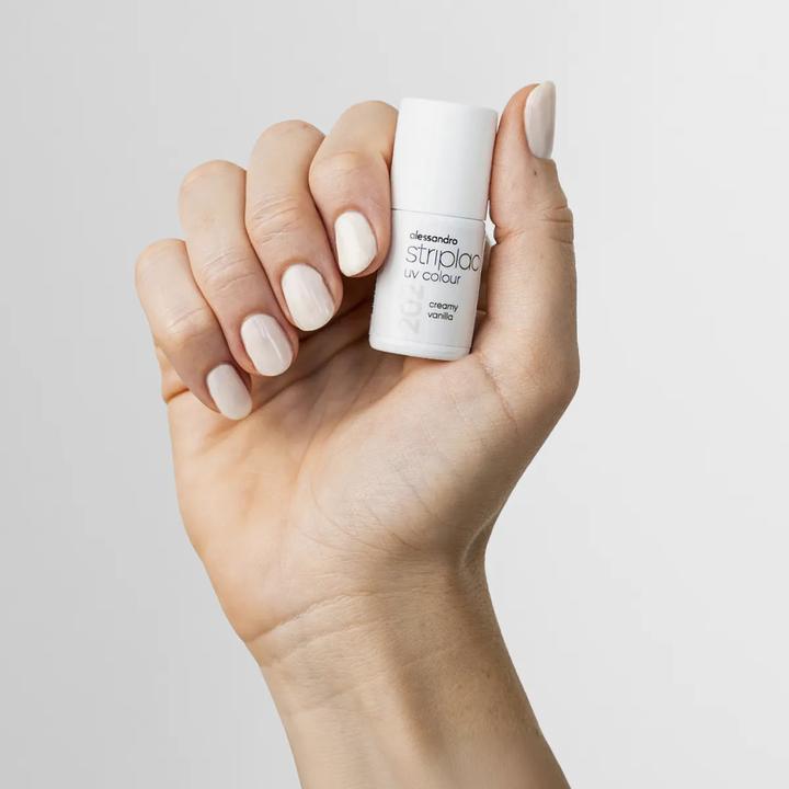 Produktbild Alessandro International Striplac UV Colour Creamy Vanilla 6.5 ml (202 Creamy Vanilla, UV-Gel Lack)