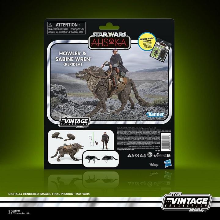 Image du produit Hasbro Star Wars : Ahsoka Vintage Collection Figurines Pack de 2 Howler & Sabine Wren (Peridea)