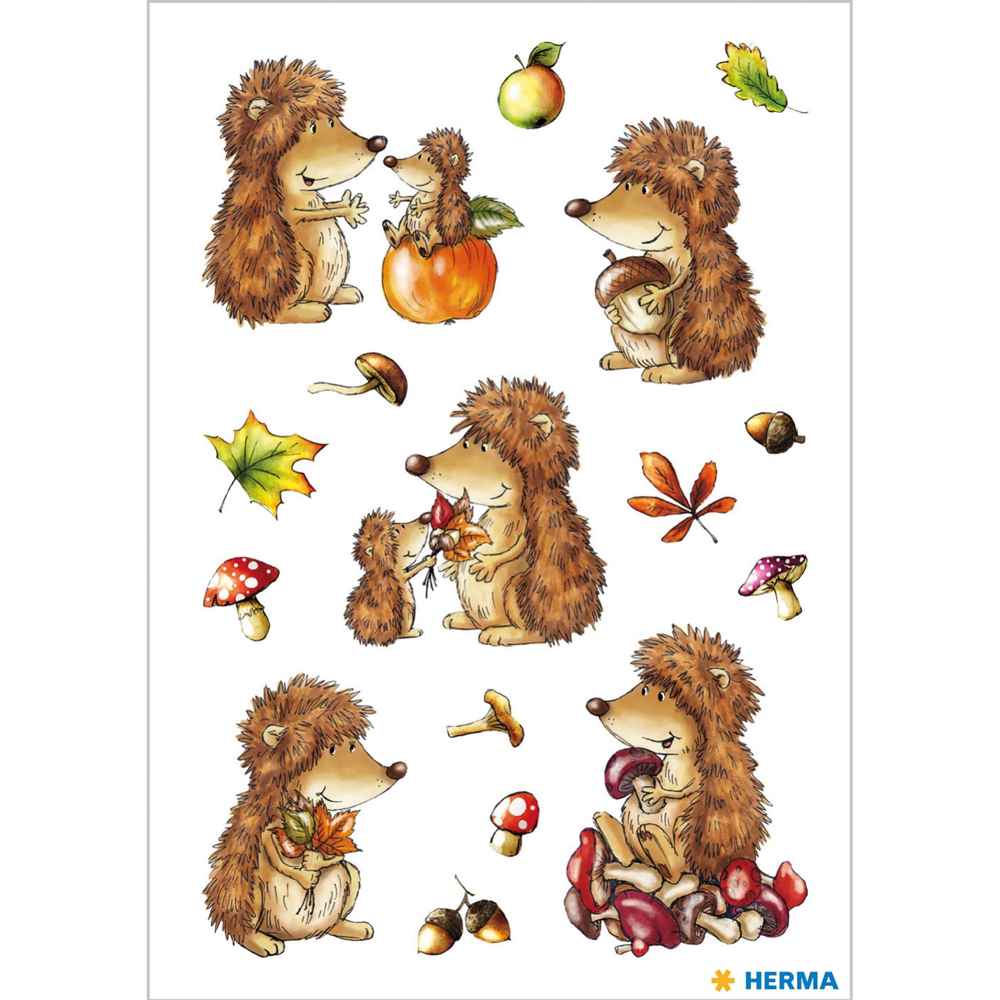 Herma, Sticker, Schmucketiketten Decor