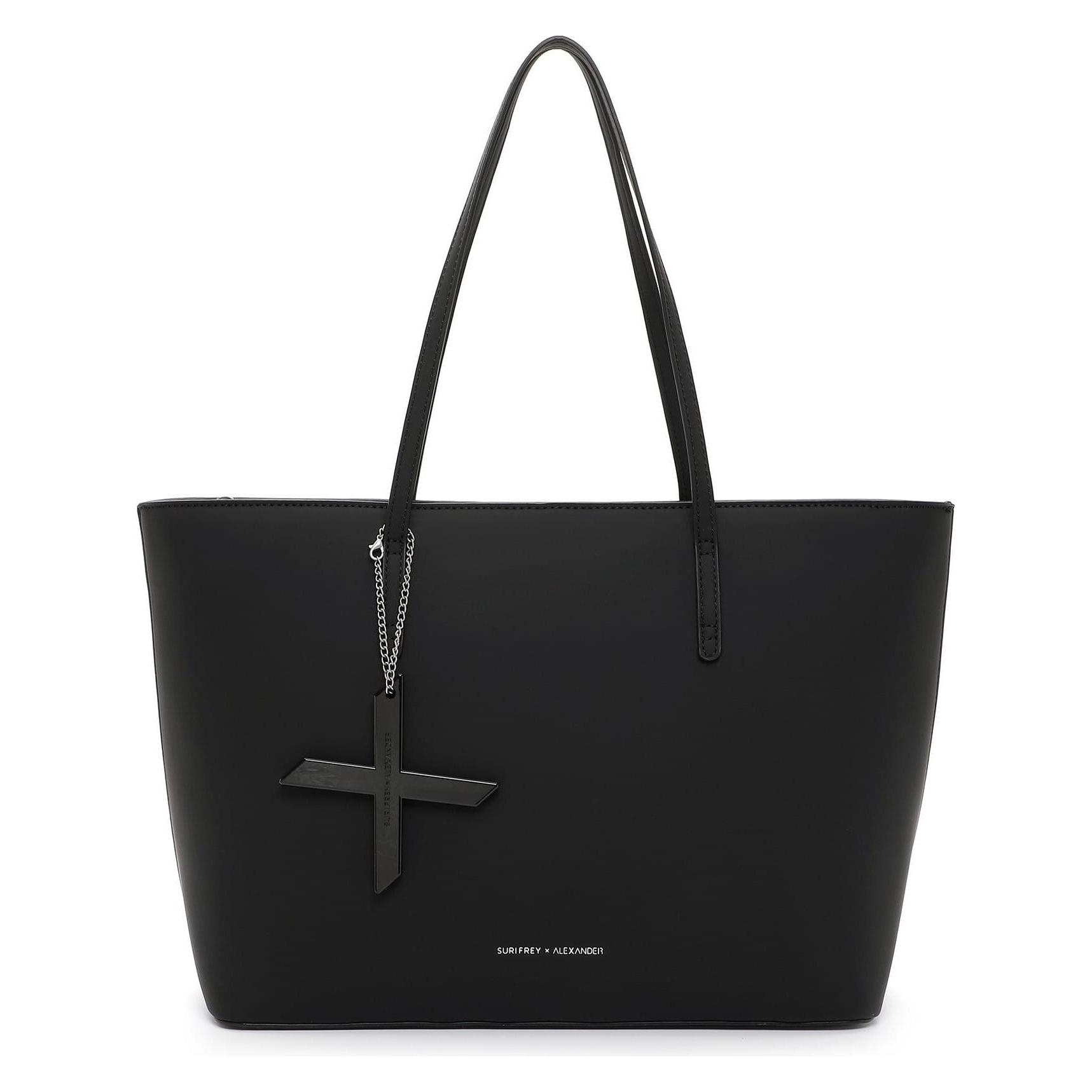 Suri Frey, Tasche, Shopper Sfy X Alexander, Schwarz, (20.16 l)
