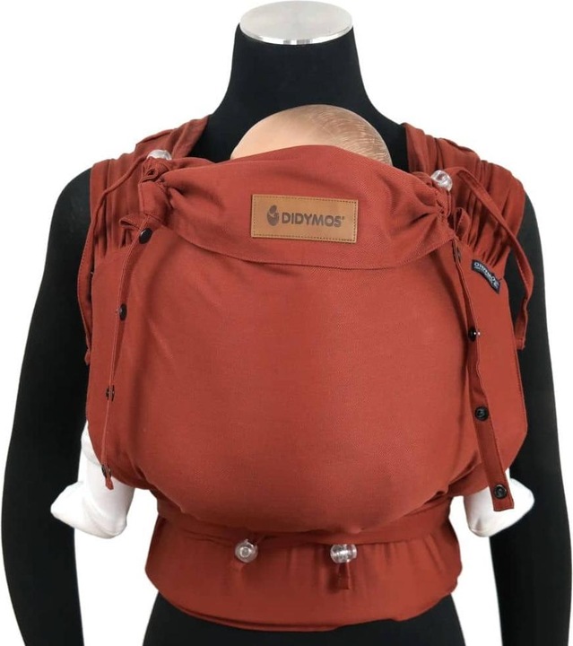 Actual product image Baby Carrier DidyKlick 4u Rusty Red