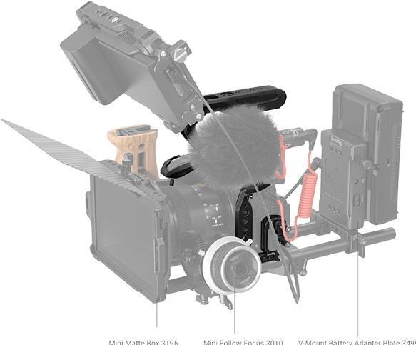 Image du produit SmallRig ÒKit de cage Black MambaÓ pour Panasonic LUMIX GH6 3441 (Cage)