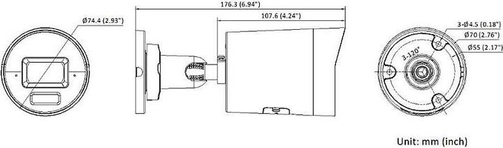 Actual product image Hikvision 4 MP Smart Hybrid Light with (2688 x 1520 pixels)