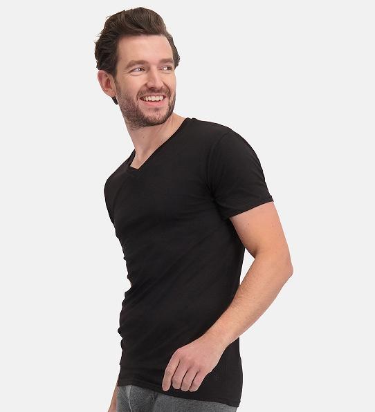 Actual product image Bamboo Basics T-Shirt Velo V-Neck (3XL)