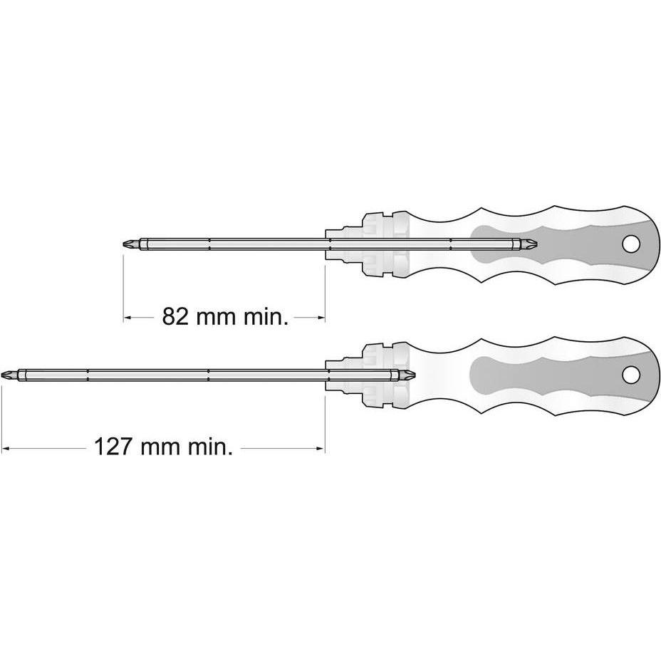 Matador, Cacciavite, Schraubendreher-Kombiklinge 3 - 3 mm