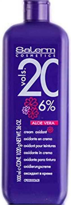 Salerm Cosmetics Hair and Scalp Care Oxigenant 6% 1000ml (6% 20 vol)