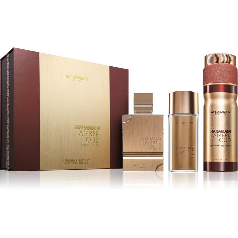 Al Haramain, Schoonheidsgeschenkset, Amber Oud Gold Edition Perfume Gift Set (Parfum set)