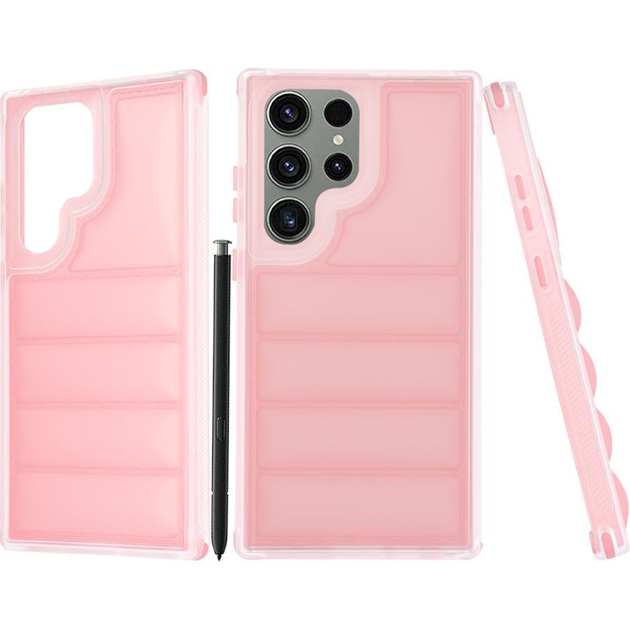 Techsuit - Wave Shield - Samsung Galaxy S23 FE - Pink (Samsung Galaxy S23 FE), Cover smartphone, Pink