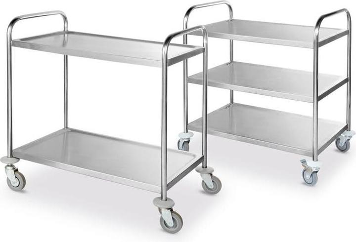 Actual product image Hendi Serving trolley 2 tiers