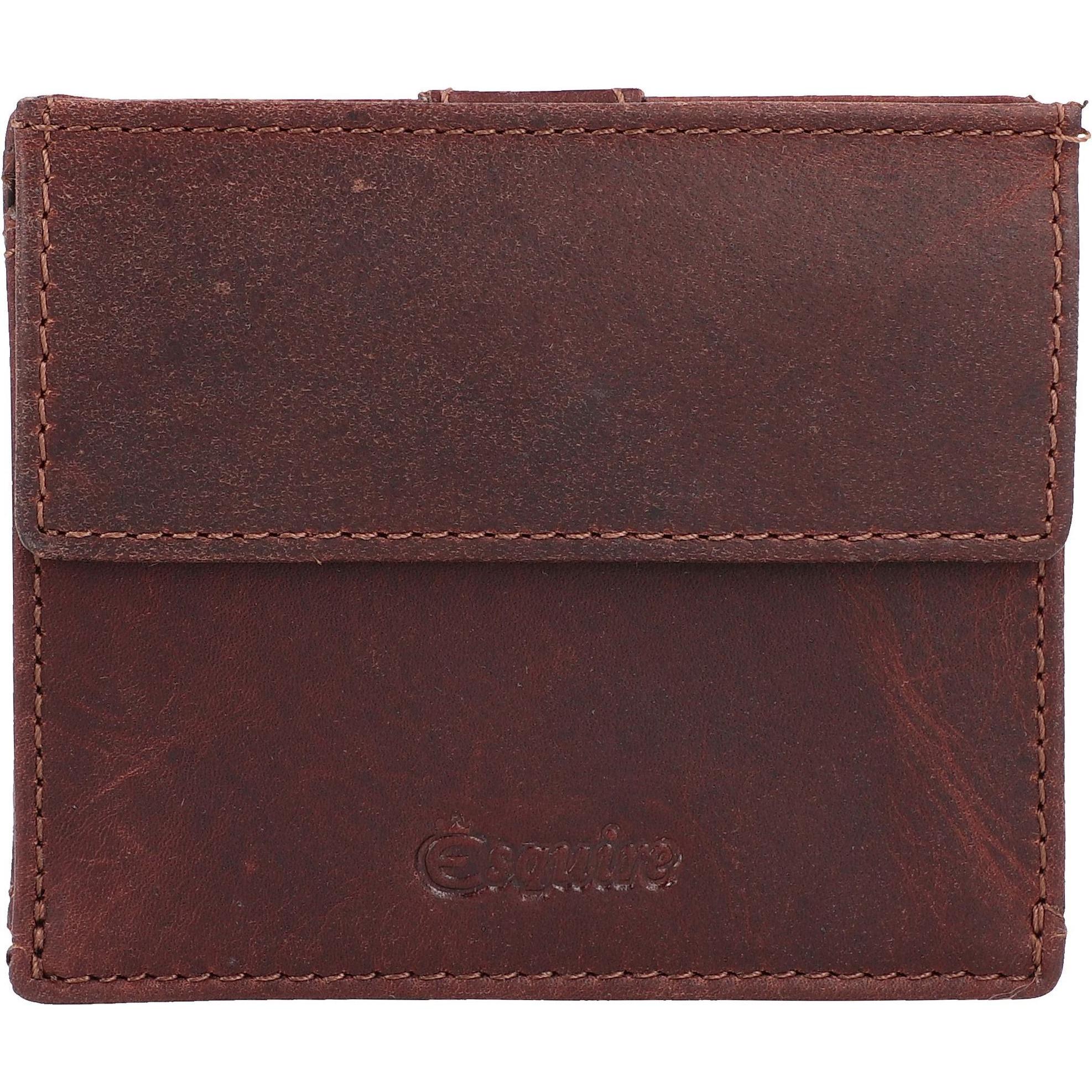 Esquire, Herren, Portemonnaie, Oslo Kreditkartenetui RFID Leder 10 cm, Braun