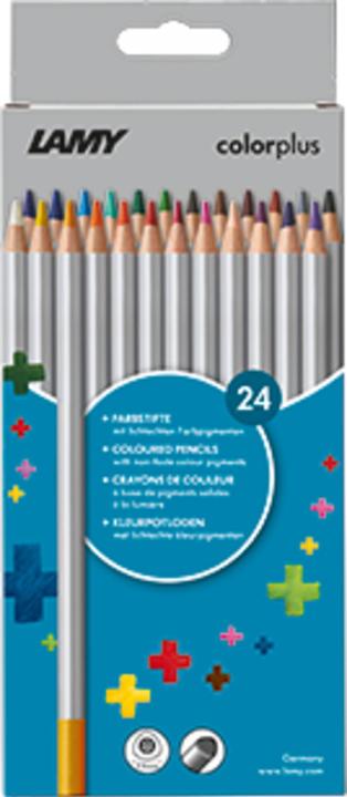 Lamy Dreikant-Buntstifte colorplus, 24er Kartonetui ergonomische Dreieckform, matte Oberfläche, besonders (Mehrfarbig, 24 x)