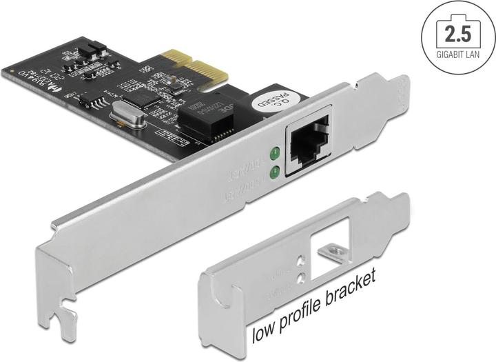 Delock 89598 Schnittstellenkarte/Adapter Eingebaut RJ-45 (RJ45, Ethernet)