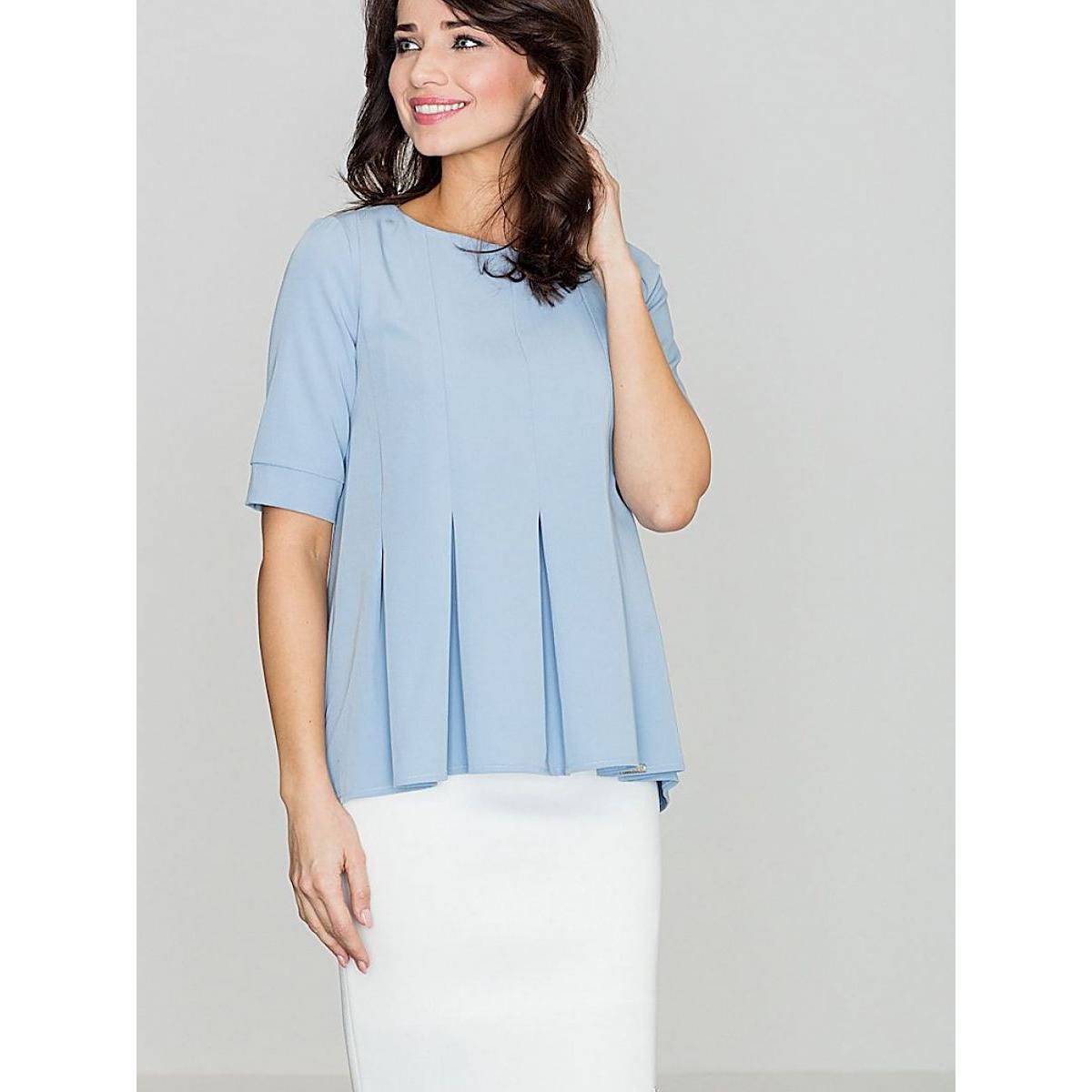 Lenitif, Bluse, Bluse, Blau, (XL)