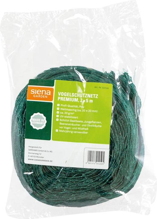 Siena Garden Vogelschutznetz 5x2m, Profi