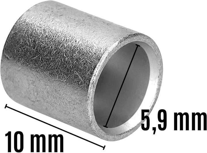 Immagine prodotto Kalitec 10 pezzi Connettore parallelo L3-P 16mm² I Connettore non isolato I Connettore a crimpare nudo I