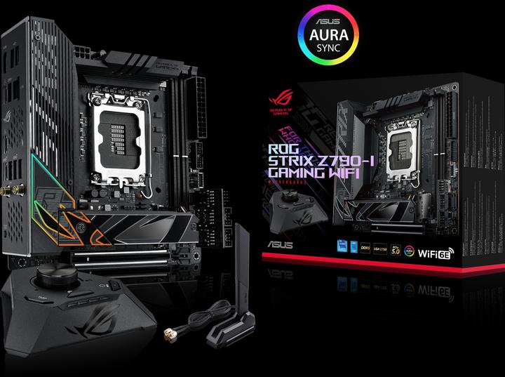 Produktbild ASUS ROG Strix Z790-I Gaming Wifi (LGA 1700, Intel Z790, Mini-ITX)