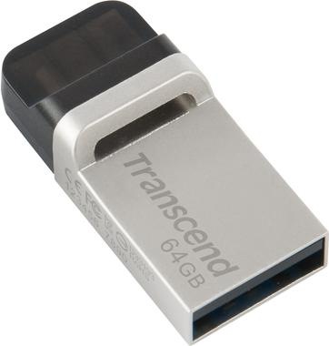 Produktbild Transcend JetFlash 880 (32 GB, USB-A, Micro USB, USB 3.0)
