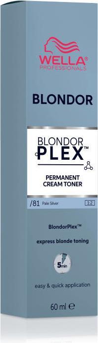 Immagine prodotto Wella Professionisti BlondorPlex Crema Tonico Argento Pallido (81)