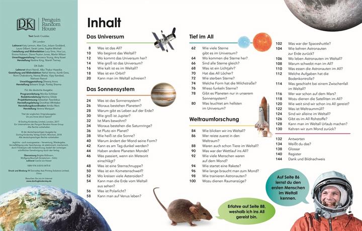 Produktbild Weshalb? Deshalb! Weltall (Deutsch, Dorling Kindersley, 2018)