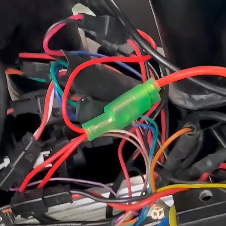 Actual product image Mini Motor LED-Übertragungskabel Ersatzteil