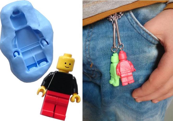 Image du produit Cléopâtre Silicone à pétrir Pata'Mould bleu et blanc, 2x40g