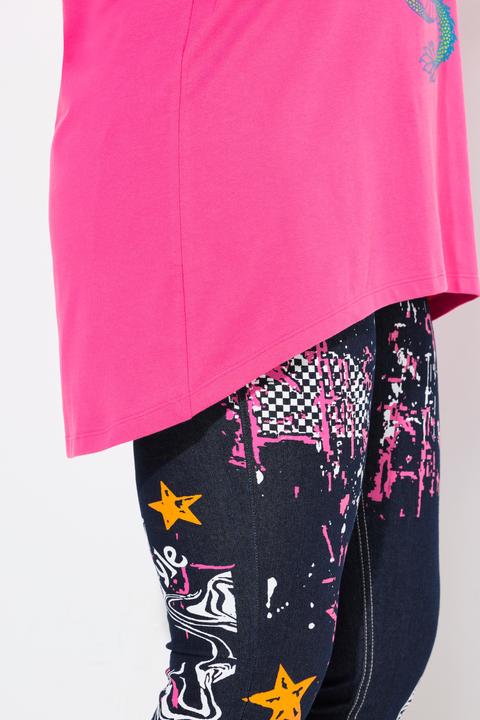 Actual product image Angel of Style T-shirt with dragon pattern and long sleeves (46)