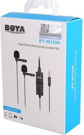 Immagine prodotto Boya BY-M1DM Doppio Lavalier