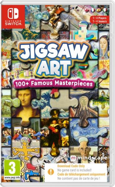 Produktbild Mindscape Jigsaw Art: 100+ Famous Masterpieces (Switch, Switch Lite, Switch OLED, DE)