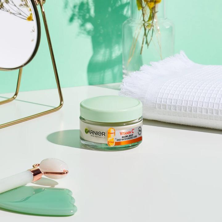 Actual product image Garnier Skin Naturals Vitamin C Glow Jelly (50 ml, Day cream)