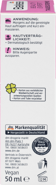 Image du produit dm Balea Crème de jour Beauty Expert avec 3% de solution peptidique & 1% d'ectoïne (50 ml, Crème de jour)