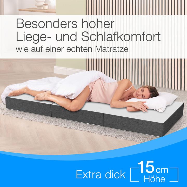 Image du produit Bestschlaf Matelas pliable Visco Premium (75 x 200 cm, Noyau de mousse)