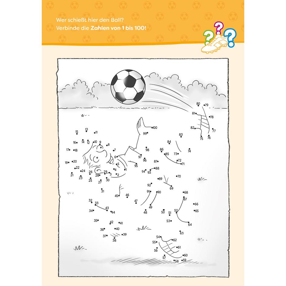 Thumbnail - Kicker-Rätselspass. Fussball, Kinderbücher von Stefan Lohr