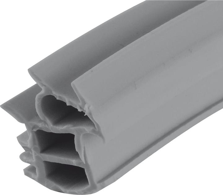 Domoferm Door seal steel frame sealing insert C550 length 5.05 metres, grey