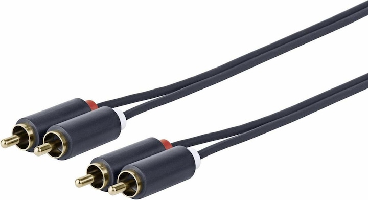 Vivolink PRORCARCA12 Audio-Kabel 2 x RCA (12 m, Cinch)