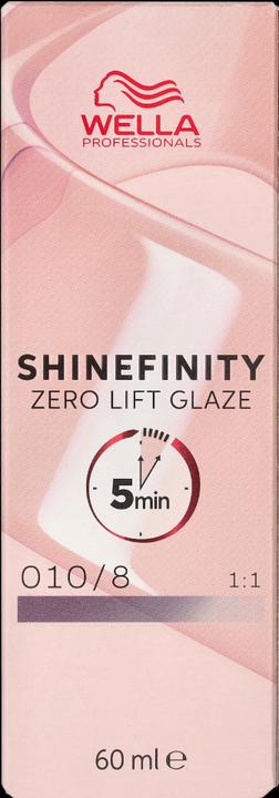 Actual product image Wella Professionals Shinefinity Zero Lift Glaze (10, 8 Opal Flash)