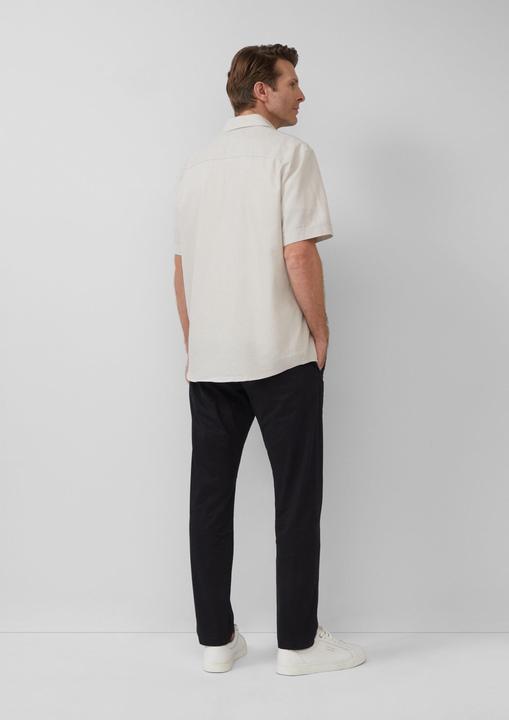 Immagine prodotto S.Oliver Hemd Regular Fit: Kurzarmhemd aus Leinenmix (M)