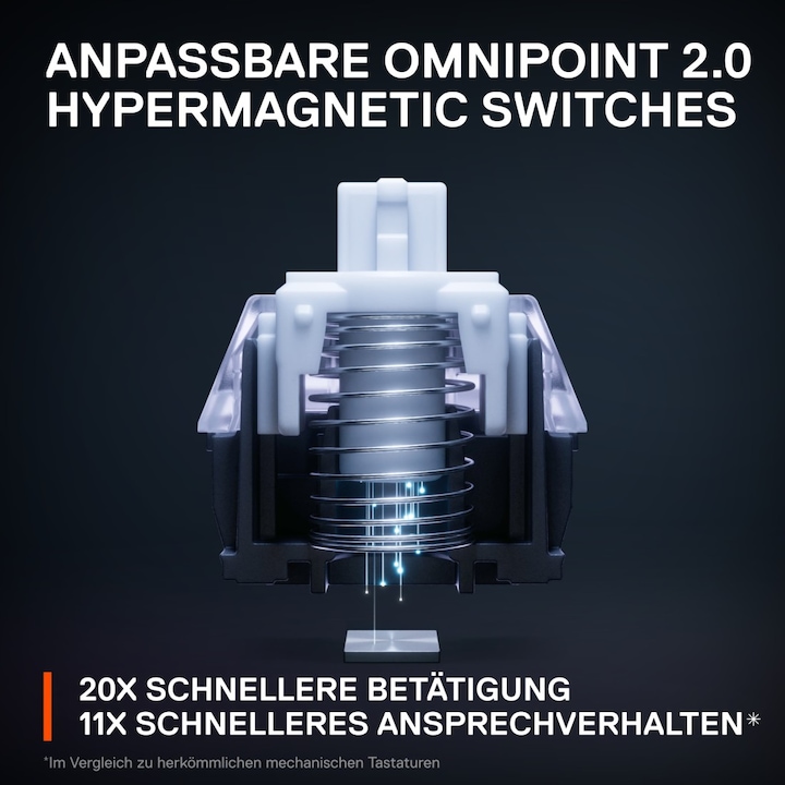 Actual product image SteelSeries Apex Pro TKL (DE, Cable)