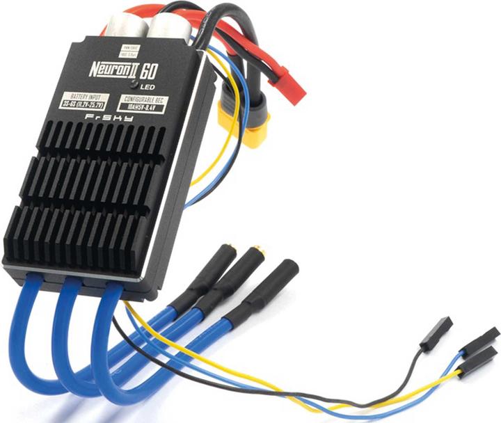 Actual product image FrSky Regler 60A Neuron II 60 ESC