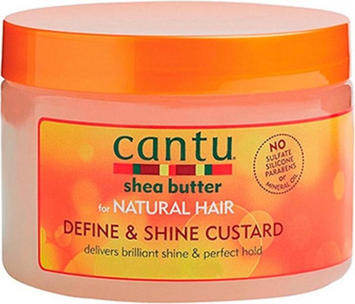 Immagine prodotto Cantu PER CAPELLI NATURALI Definisci e lucida Crema pasticcera 340 gr (Shampoo liquido)