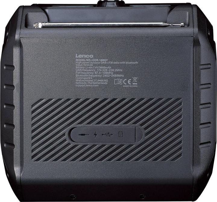 Produktbild Lenco ODR-160GY (DAB+, FM, PLL, Bluetooth)