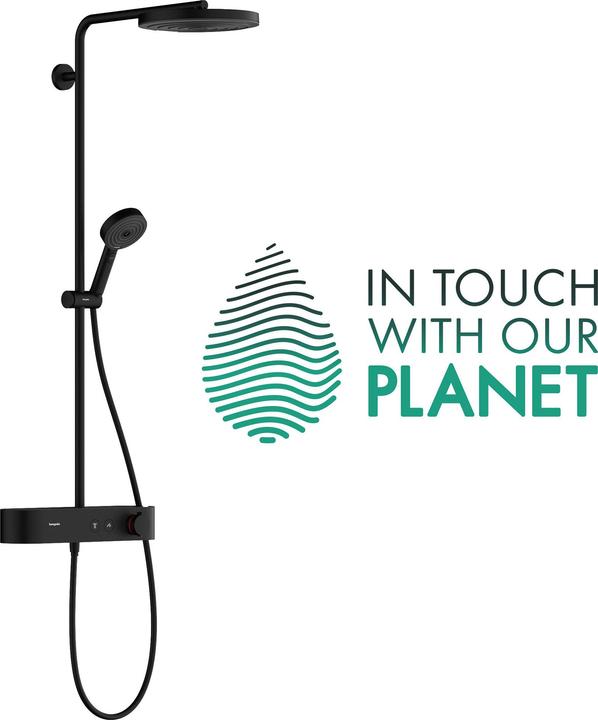 Produktbild hansgrohe Pulsify S Showerpipe 260 1 Strahlart, (EcoSmart) mit ShowerTablet Select 400, 24221