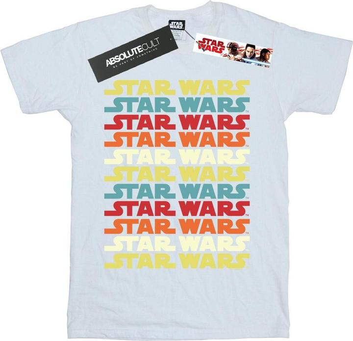 Produktbild Star Wars Retro Repeat Logo TShirt Jungen (140, 146)