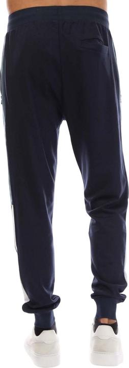 Actual product image Lyle and Scott Mens Fleece Colour Block Stitched Fly Detail Jogging Bottoms (M)