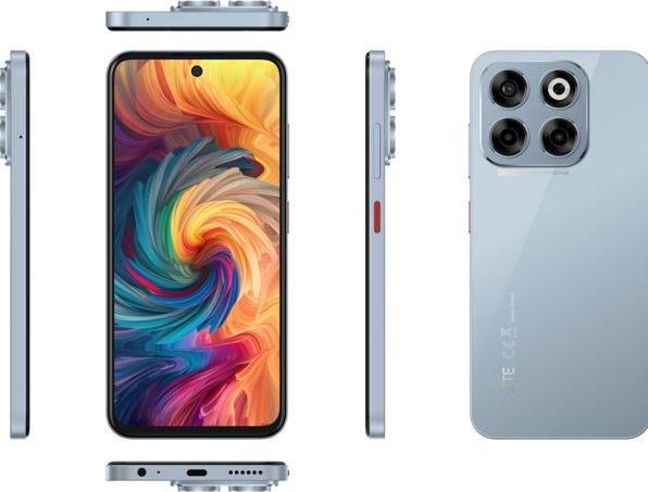 Actual product image ZTE Blade V70 8GB/256GB Stardust Gray (256 GB, Stardust grey, 6.70", Dual SIM, 4G)